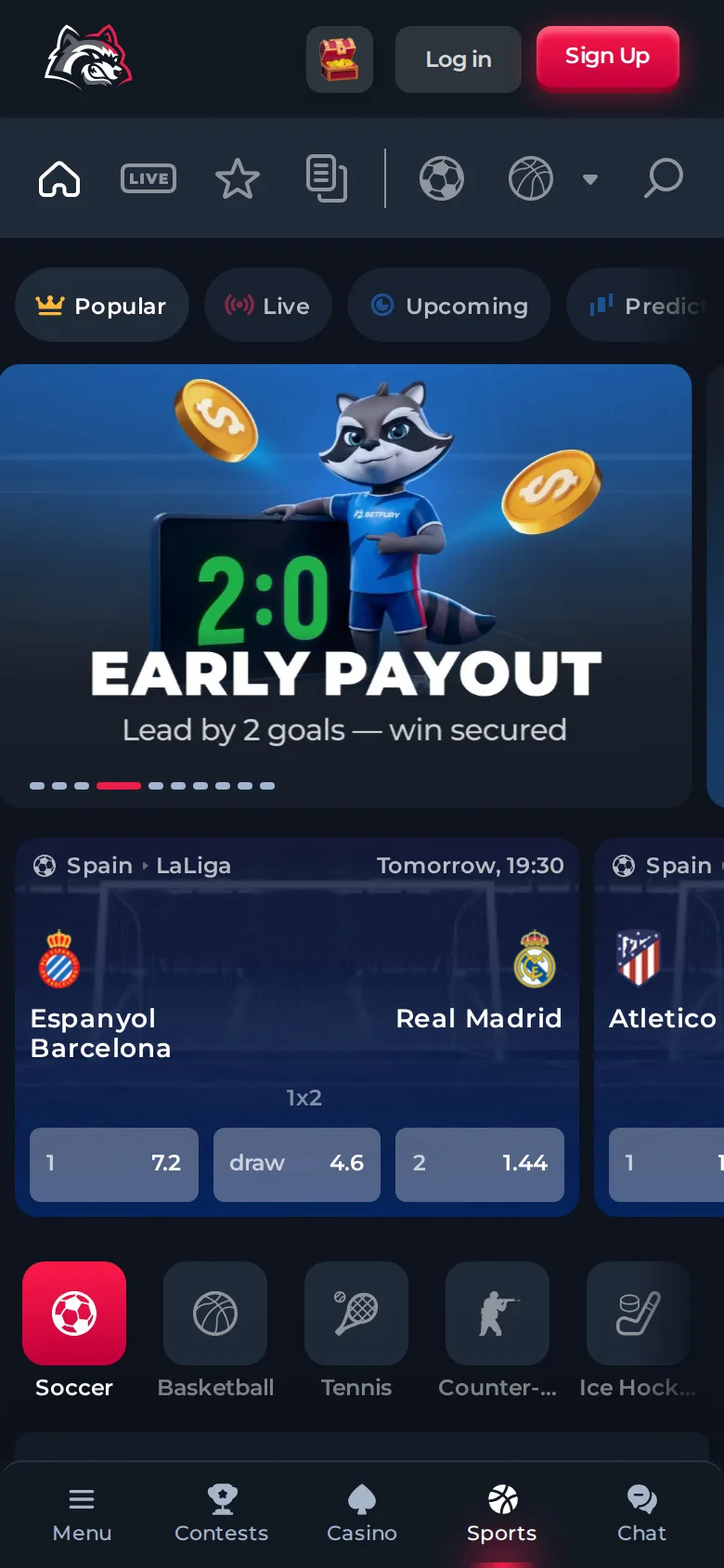 The BetFury mobile experience: casino, sportsbook and BFG staking with no app